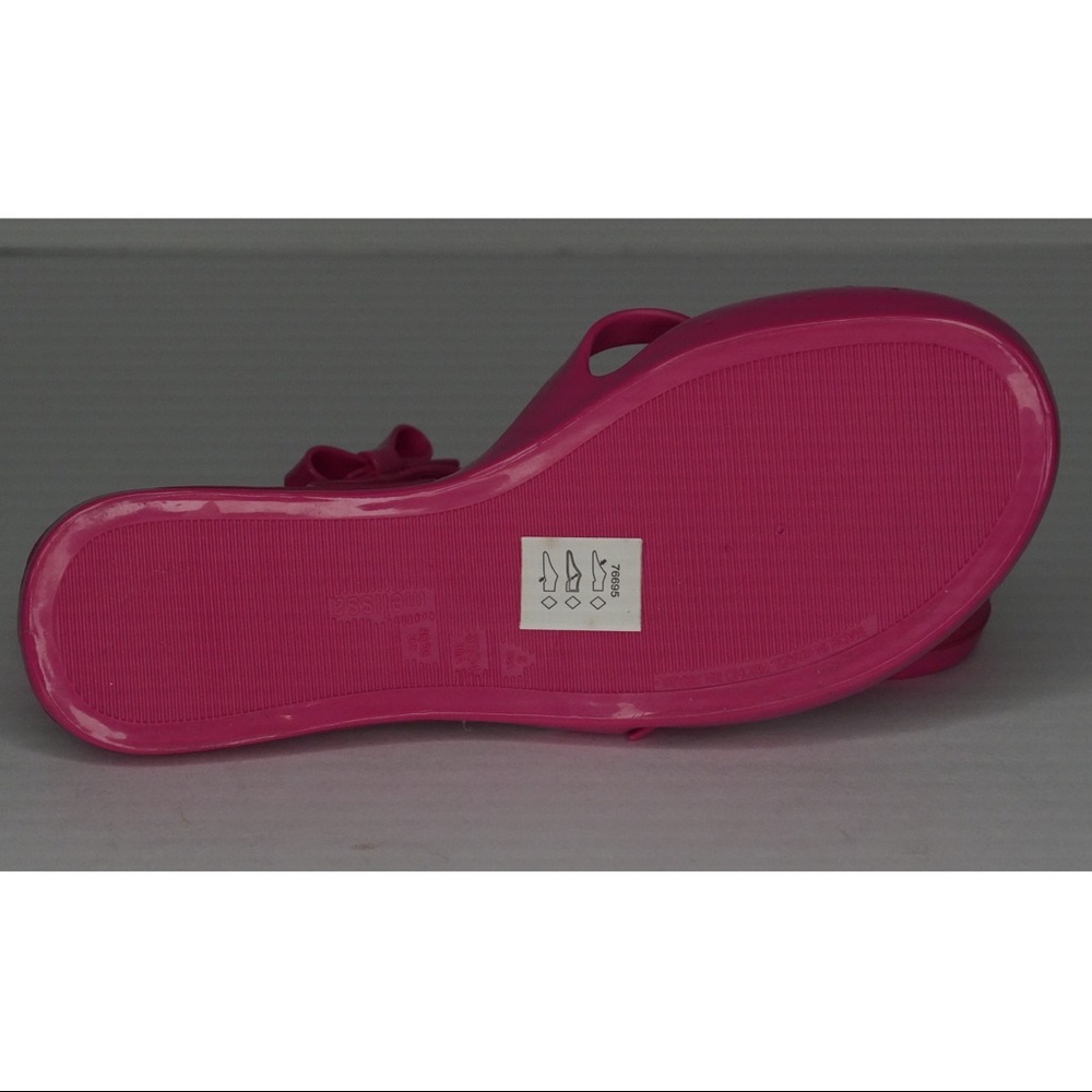 ✨HP!✨ ⏰ Melissa Love Li Pink Sandals NWT - Picture 7 of 9